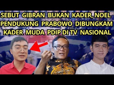 Sebut Gibran Bukan Kader, Pendukung Prabowo Dibungkam Kader Muda PDIP ...