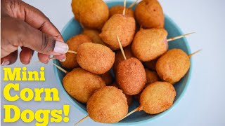 How to make CORN DOGS | Easy Corn Dogs Recipe