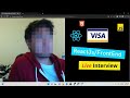 VISA Frontend Interview | 🎉 Selected  | ReactJs & JavaScript