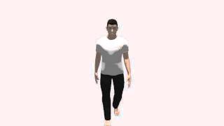 JMonkeyEngine male walk animation take #5