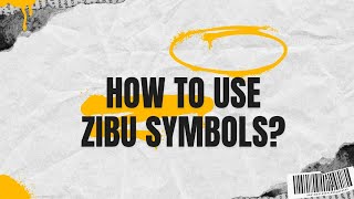 How to use zibu symbols? | Healing Symbols | Creative ways of using the zibu symbols