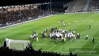 Clapping Fin de saison Angers SCO !