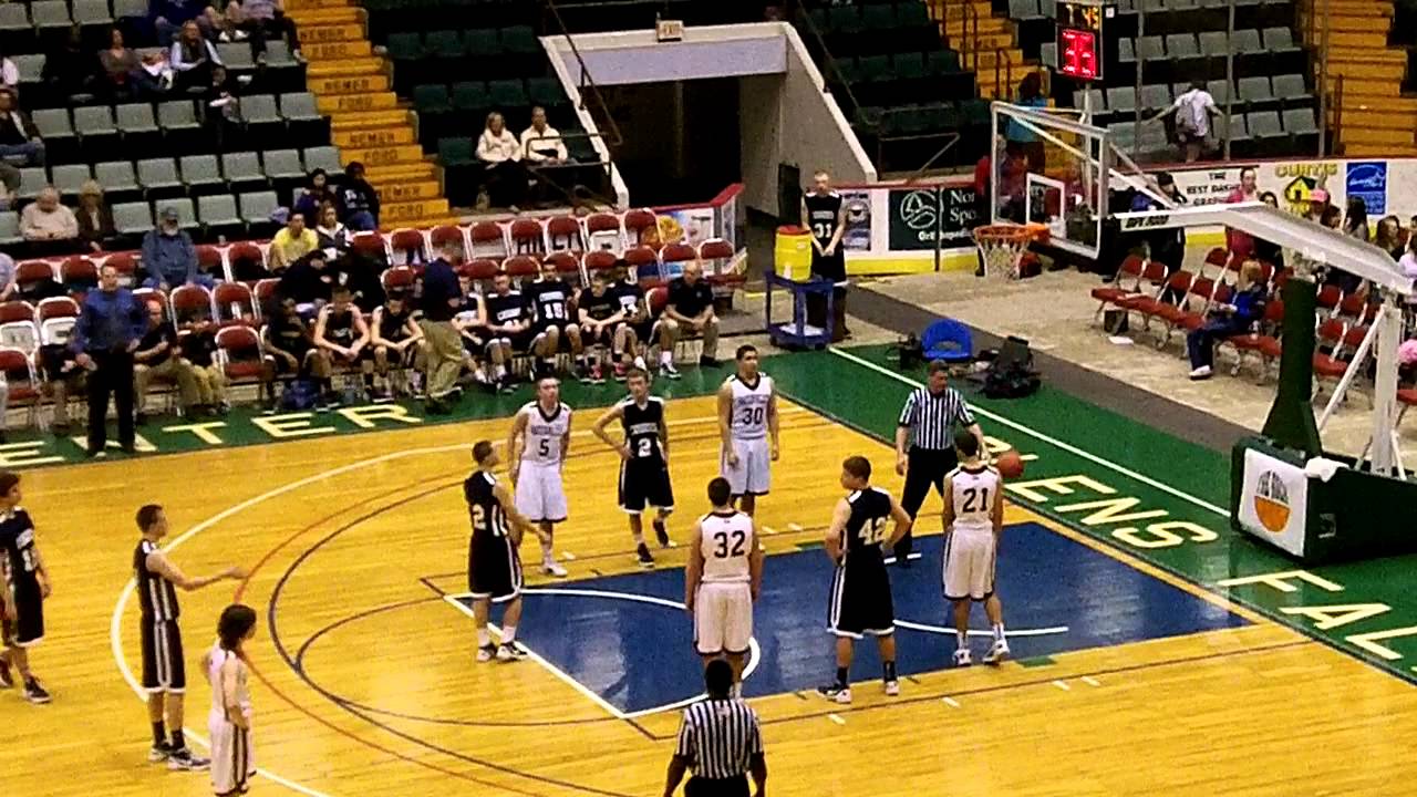 Newsome Hits 2 Free Throws In The Class B Finals At The Glens Falls ...