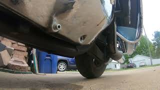 My Bike is leaking primary fluid, let's see where it's coming from....