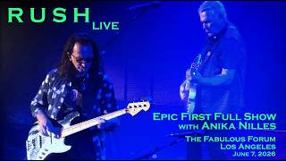 Rush w/Anika - "Distant Early Warning" Live @ The Fabulous Forum, L.A. - 6/7/26