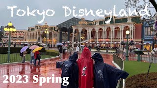 #12【Disney】雨の日の東京ディズニーランドが楽し過ぎた話🫣🍔🥤🍗🧁🍩🍨🧋2023.3.23