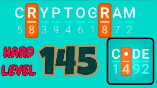 CRYPTOGRAM 145