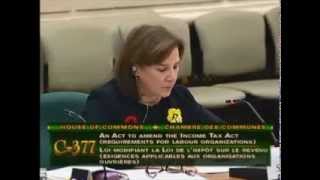 Testimony on Bill C 377 from Jennifer Stoddart   Privacy Commissioner of Canada