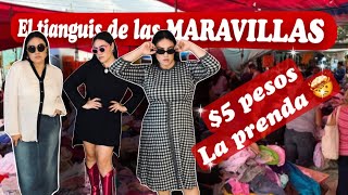 Ropa de $5 pesos 🤯 en el TIANGUIS de las MARAVILLAS 🫨