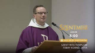 Szent Rita nagykilenced a budapesti Szent Rita templomból – Dr. Fábry Kornél – 220331