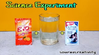 Eno+Water+Shampoo=? | Mixing Eno And Shampoo In Water | Science Experiment With Eno
