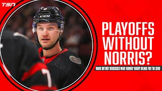 Are the Senators a playoff team without Norris?