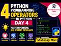 Python Operators Explained in One Video | Day 4 Python Course for Beginners