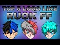 NEW 2022 FF MASCOT LOGO LIKE RUOK FF//HOW TO MAKE LOGO LIKE RUOK FF//MASCOT/LOGO LIKE RUOKFF @ruokff