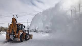 HitchDoc HDS  7100 Snowblower in action