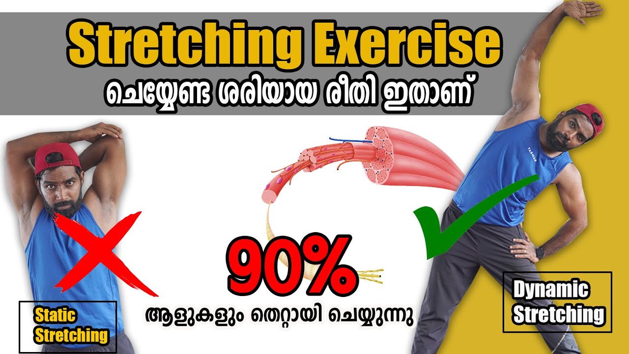 Stretching Exercise ഒരിക്കലും ഇങ്ങനെ ചെയ്യരുത് | ചെയ്യേണ്ട ശരിയായ രീതി ...