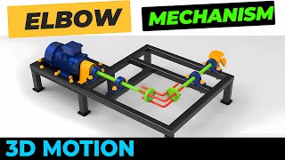 Gear Less Transmiscion using Elbow mechanism