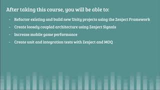 Dependency Injection in Unity3D using Zenject - Promo Video