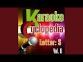 Skin On Skin (Karaoke Version) (Originally Performed By Sarah Connor)