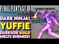 DARK Ninja! BEST Yuffie Build For Final Fantasy VII Rebirth! - Final Fantasy 7 Rebirth Yuffie Build