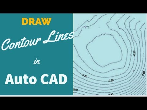 SW-DTM: How To Draw Contour Lines in AutoCAD Part_1 SW-DTM: How To Draw Contour Lines in AutoCAD Part_1