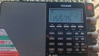 KBS World Radio S. Korea 15575 SW Tecsun PL-880