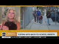 Coping with back-to-school anxiety