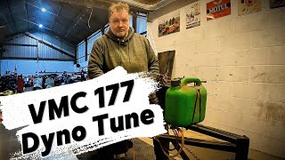 Vespa VMC 177 Dyno tune, PX125 Upgrade