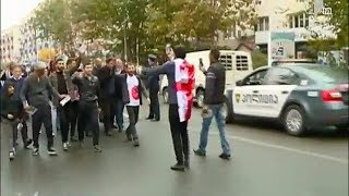 საპროტესტო მსვლელობა მარნეულში