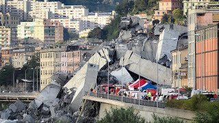 Prozess um Brückeneinsturz in Genua beginnt