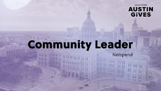 2022 Austin Gives - Netspend - Community Leader Award Winner
