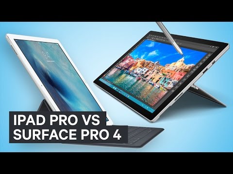 iPad Pro vs Surface Pro 4