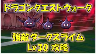 ドラゴンクエストウォーク 強敵ダークスライム Lv30 攻略