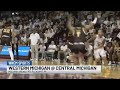 central michigan beats western michigan on