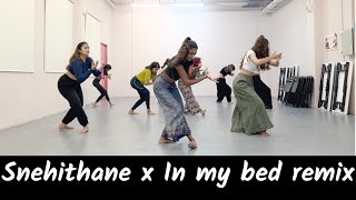 Snehithane x In my bed Remix | Iswarya Jayakumar Choreography
