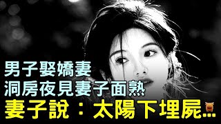 男子娶嬌妻，洞房夜見妻子面熟，妻子說：太陽下埋屍...#北宋民間故事 #楓牛愛世界