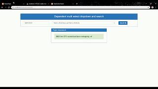 Dynamic dependent Multi-select drop down, using ajax request - codeigniter