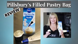 Review on Pillsbury Filled Pastry Bag Vanilla Frosting