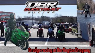 Grudge Racing at Darlington Dragway with the Street killa Zx14