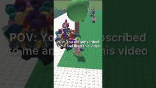 Pov: you liked this video! 😍🥰 #roblox  #shorts