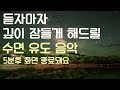 🌙듣자마자 깊이 잠들게 해드릴 수면유도음악 -5분후 화면 꺼짐 -잠 잘때 듣기 좋은 음악