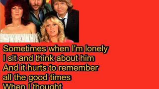 ABBA-Angeleyes (Lyrics)