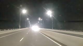 রাতের পদ্মা সেতুর চোখ ধাঁধানো দৃশ্য ||Beautiful night view of the Padma bridge ||Padma bridge 6.5 km