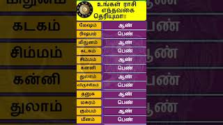 உங்கள் ராசி எந்த வகை தெரியுமா!!  #astrology  #horoscope #shortsvideo #shorts #short #predictions