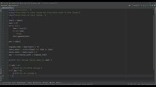 Typing Speed Test Program In Python | Less than 40 lines of code!