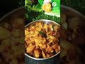 potato fry in coconut shell ytshort food