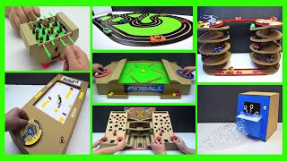10 Amazing Cardboard Games Compilation