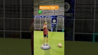 Balancing Act: Young Athlete Conquers Progressive Balance Test on Footbot! ⚽🏋️‍♂️