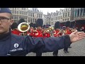 Guard of the British Queen in Brussels, Belgium