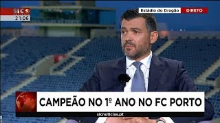 Entrevista de Sérgio Conceição à SIC | 23/05/2018